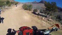 KTM 450 Dirt Bike Crash in Moab