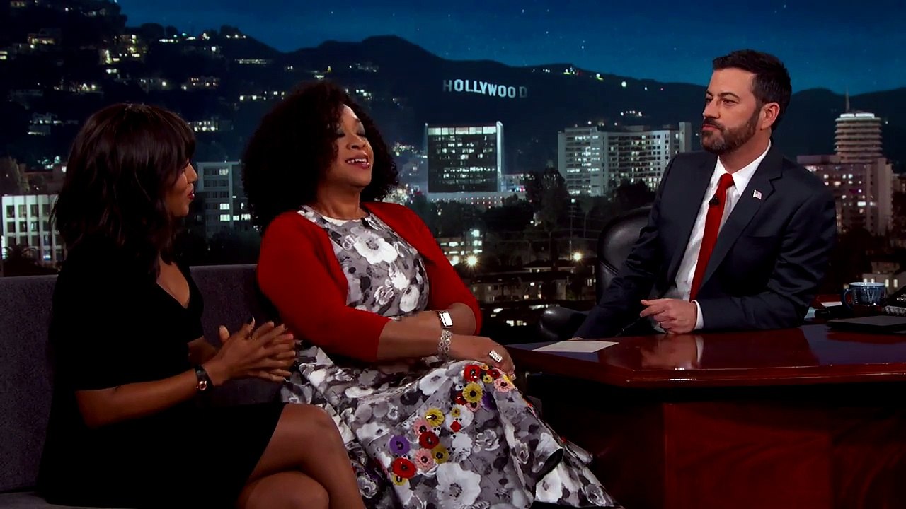 Kerry Washington & Shonda Rhimes on Jimmys VP Run