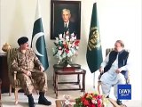 Leaked Video of Army Chief General Raheel Sharif & PM Nawaz Sharif's Meeting