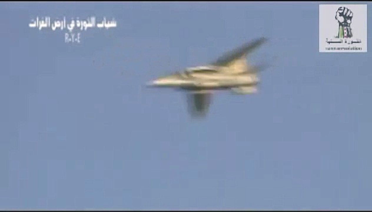 Syrian Airforce Mig-23 Shot Down By FSA "Rebels"- oops, thats from Libya 2011