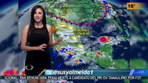 Susana Almeida Pronostico del Tiempo 13  de Mayo de 2016