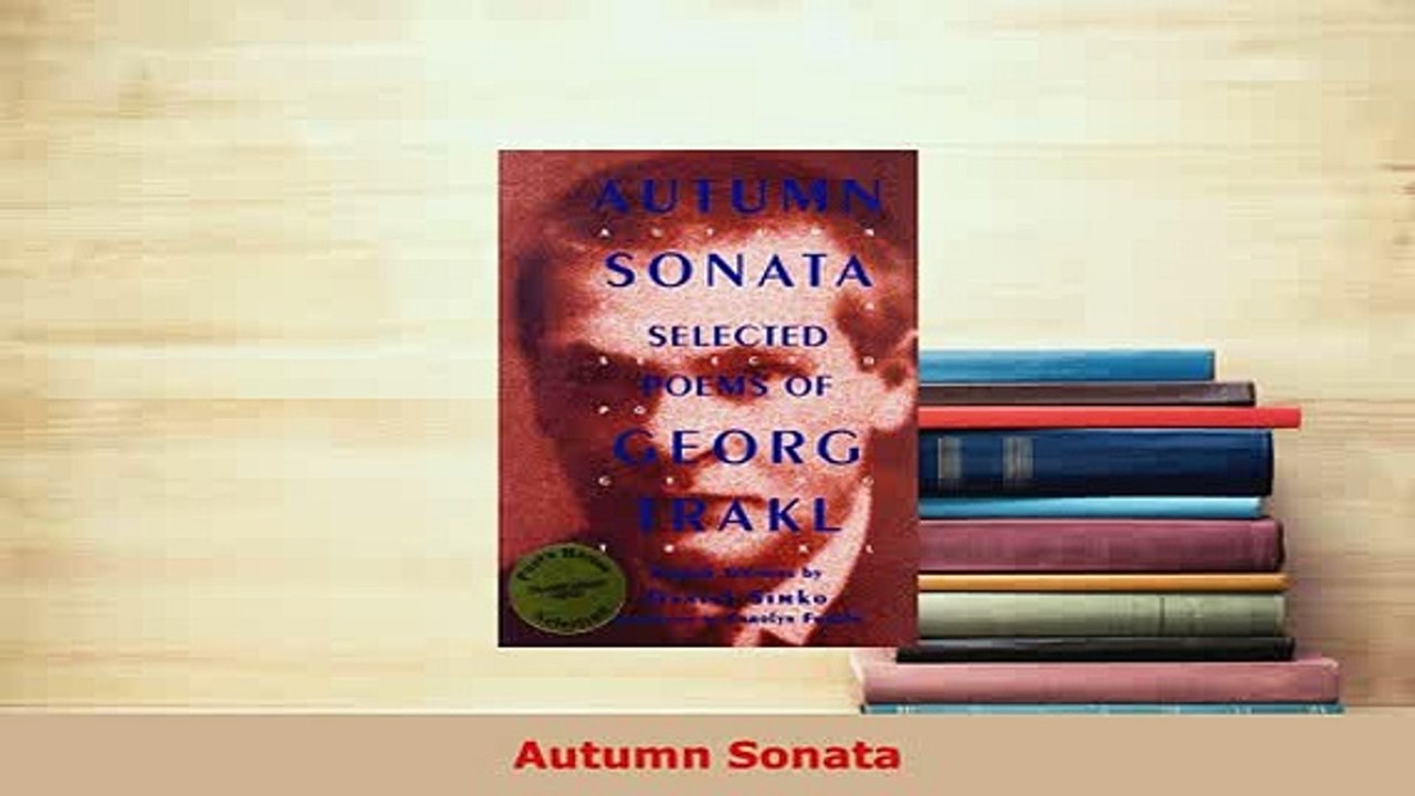 Download  Autumn Sonata Free Books