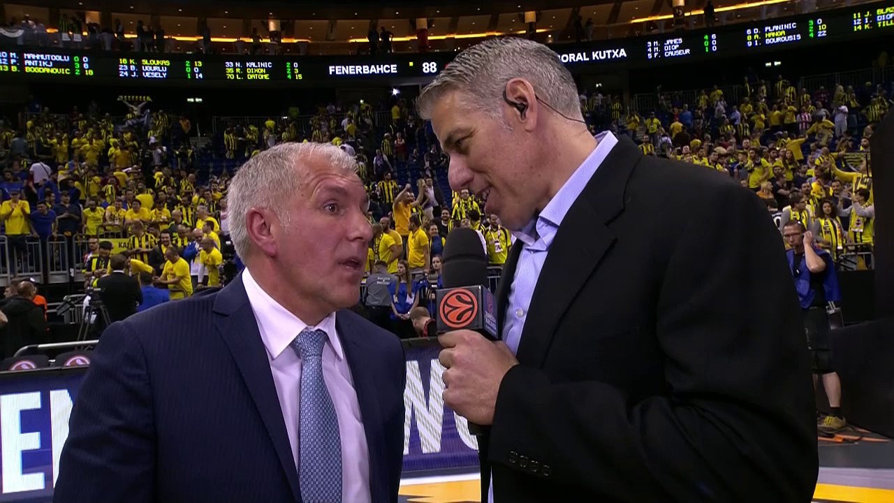 Post-game interview: Coach Obradovic, Fenerbahce Istanbul