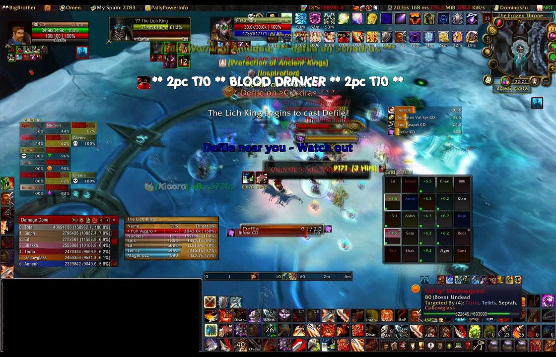 Fallen Legion vs. Lich King (25-man)