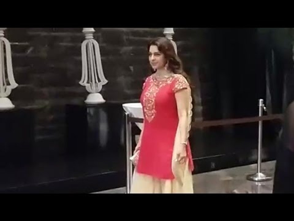 Juhi Chawla At Preity Zinta's Wedding Reception 2016