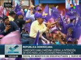 República Dominicana: Danilo Medina lidera la intención de voto