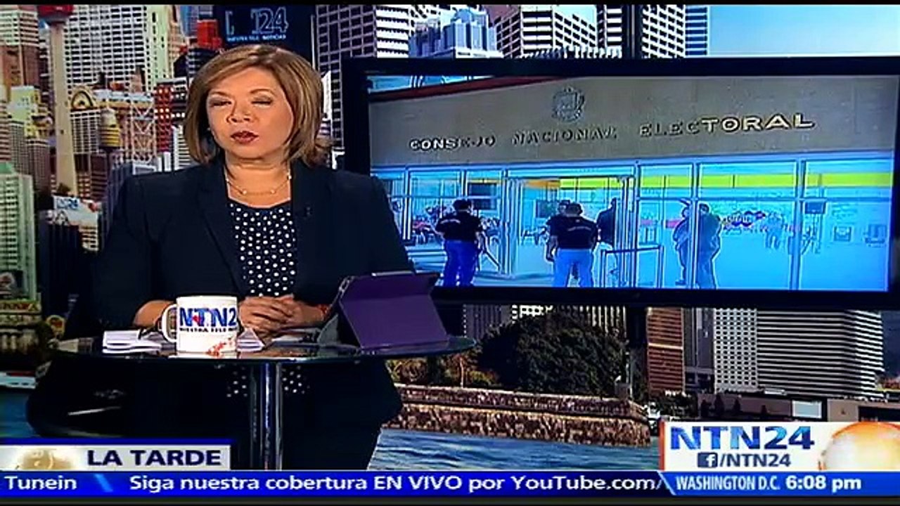 De sorpresa llegaron los estudiantes venezolanos al CNE para exigir celeridad en el proceso revocatorio