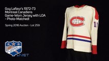 Guy Lafleur's 1972-73 Montreal Canadiens Game-Worn Jersey with LOA - Photo-Matched!