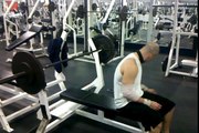 Angelo~ Konkura Bodyweight bench press (155lbs for 19 reps)
