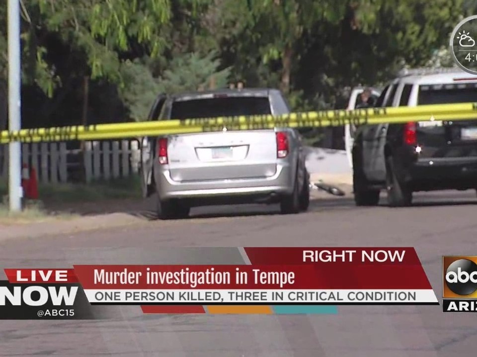Murder investigation in Tempe near Price Rd and Apache Blvd