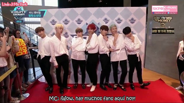 [Sub Español] 160512 BTS - MCountdown Mini Fanmeeting
