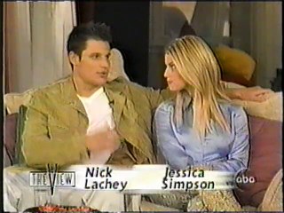 Nick Lachey & Jessica Simpson on The View -Where you Are-