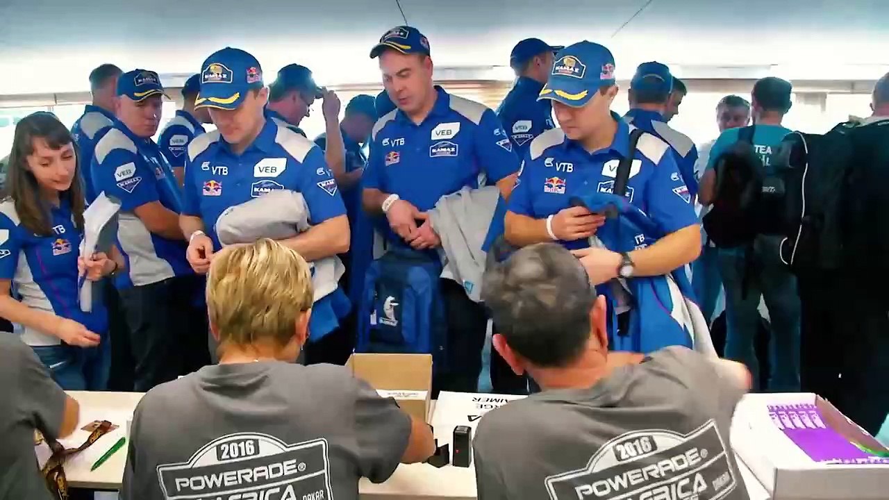 Команда 'КАМАЗ-мастер' на ралли 'Africa Eco Race' 2016