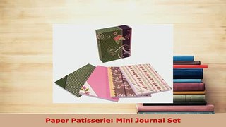 PDF  Paper Patisserie Mini Journal Set PDF Online