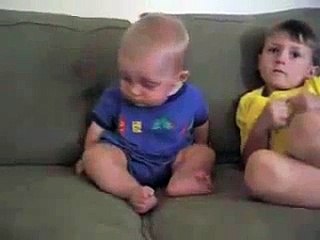 Cute 2 Babies Sleeping Video