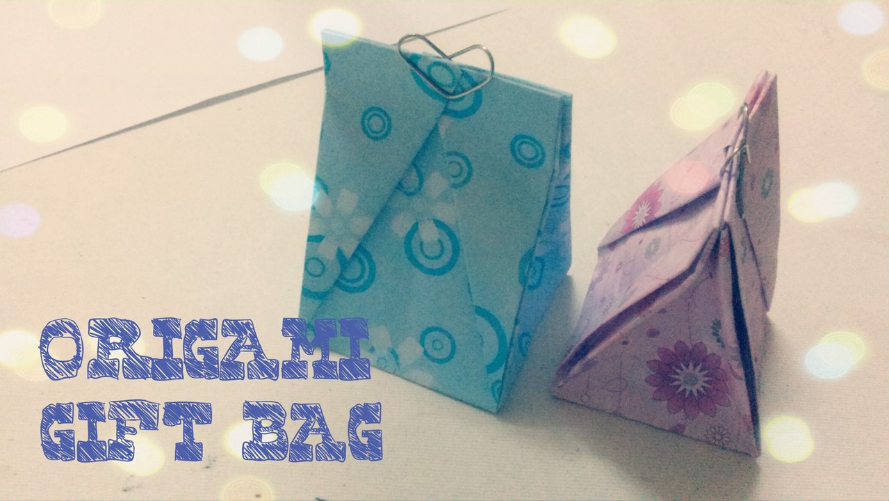 Origami - Origami Gift Bag - Pochette Cadeau