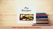 Download  Sour Cream Raisin Pie Recipes Read Full Ebook
