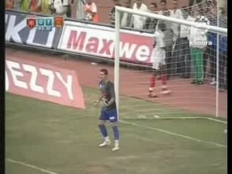 La fin de matche MCA-USMA dans la final Coupe d'ALGERIE 2007