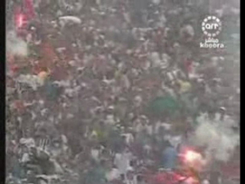 le seul but de la final en coupe d'algerie par HADJAJ