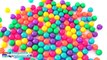 BALL PIT SHOW Learning Colors and Counting Surprise Toys Pez Minions Peppa Pig RainbowLearning  #