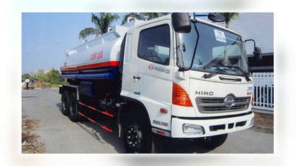xe chở xăng dầu hino