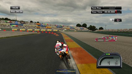 MotoGP14X64 - #08b Career - Valencia, warm-up