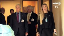 Actor Michael Douglas discusses Trump at UN meet.