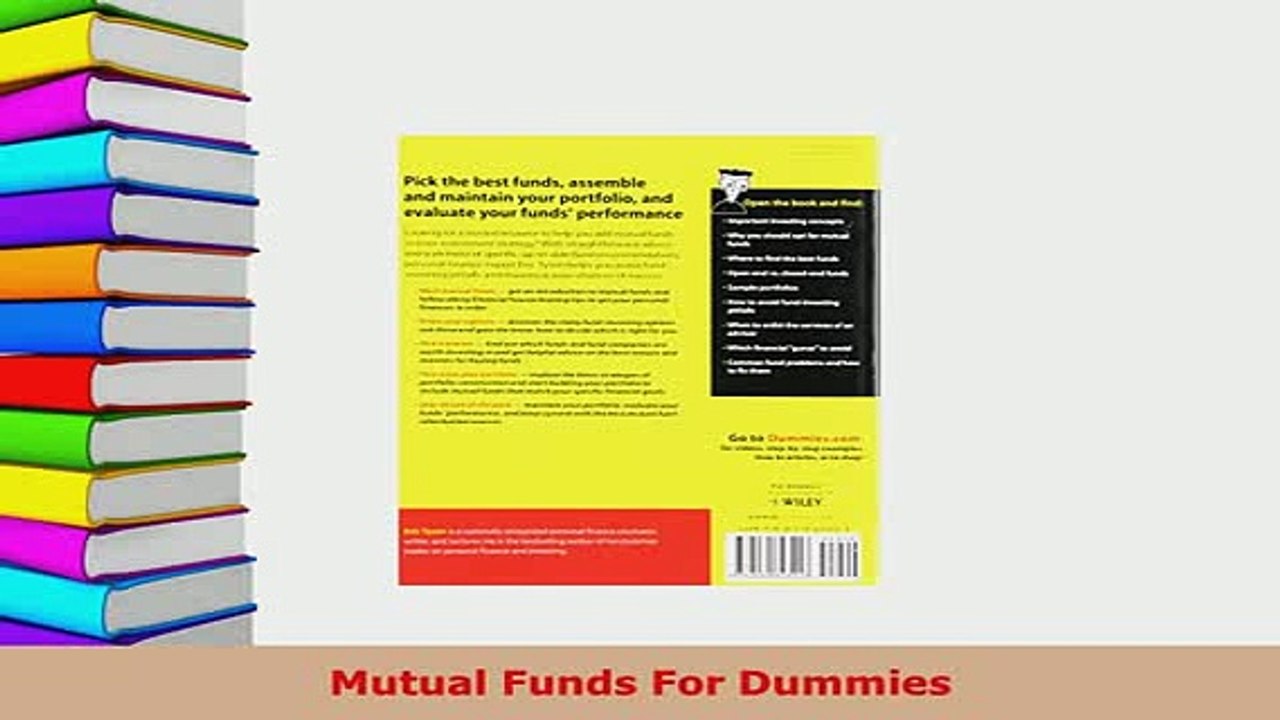 PDF  Mutual Funds For Dummies Download Online