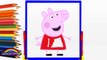PEPPA PIG | APRENDA AS CORES COLORINDO PEPPA PIG EM PORTUGUÊS | VIDEO INFANTIL EDUCATIVO