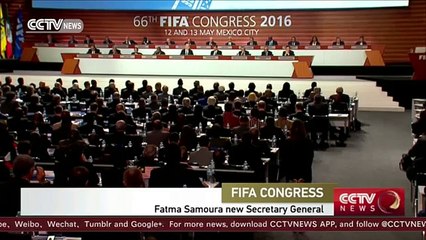 New FIFA- international football organization begins congress in Mexico