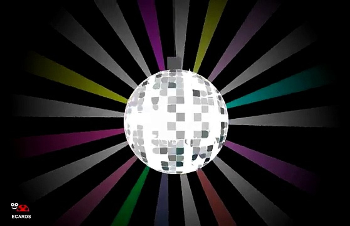 Happy BirthDay Dancing Disco Ecard by LadyBugEcards