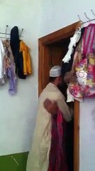 Man Kissing A Girl - Imitates Such Situation - Hilarious Act