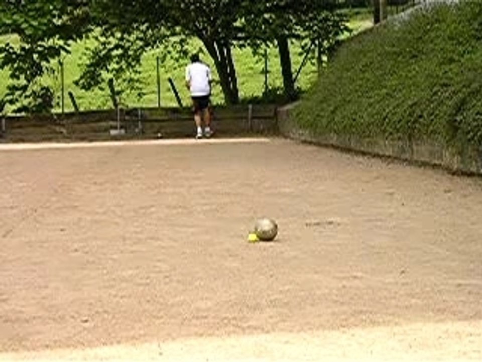 tir simple sur la boule