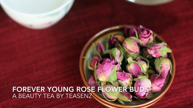 How to Make Rose Flower Tea in a Glass Mug with Infuser and Lid?