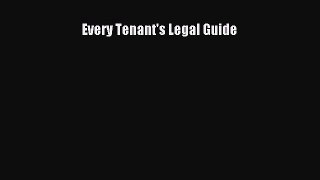 PDF Every Tenant's Legal Guide  EBook