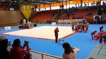 Desfile campeonato de España en edad escolar de gimnasia ritmica Alcorcón