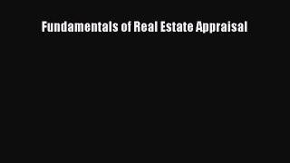 Read Fundamentals of Real Estate Appraisal Ebook Free