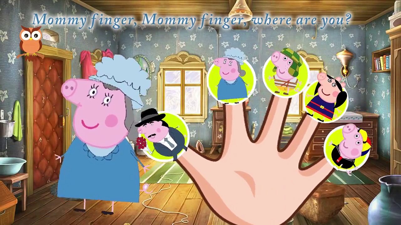Peppa Pig Episode 2 Family Finger  \ Nursery Rhymes More Lyrics