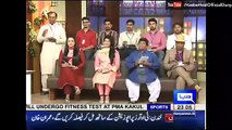 SOHAIL AHMAD AZIZI AS RAJA RIAZ IN HASB E HAAL ON QUITING PPP AND JOINING PTI