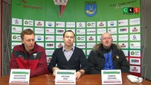 Konferencja prasowa po meczu GKS Tychy - MMKS Podhale Nowy Targ 8:2 (4:0, 1:1, 4:1) 39 kolejka PHL
