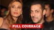 Salman Khan With Girlfriend Iulia Vantur @ Preity Zinta Wedding Reception - FULL COVERAGE