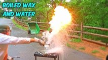 Boiled Wax into Water What Will Happen 2016