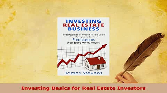PDF  Investing Basics for Real Estate Investors Read Online