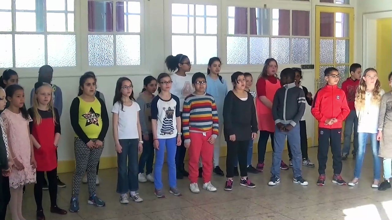 Ecole en choeur - Académie de Lille - Ecole Samain Trulin à Lille - Goumba