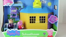 Peppa Pig Schoolhouse Peppa Pig House with Madame Gazelle Peppa Pig Draws Pig School