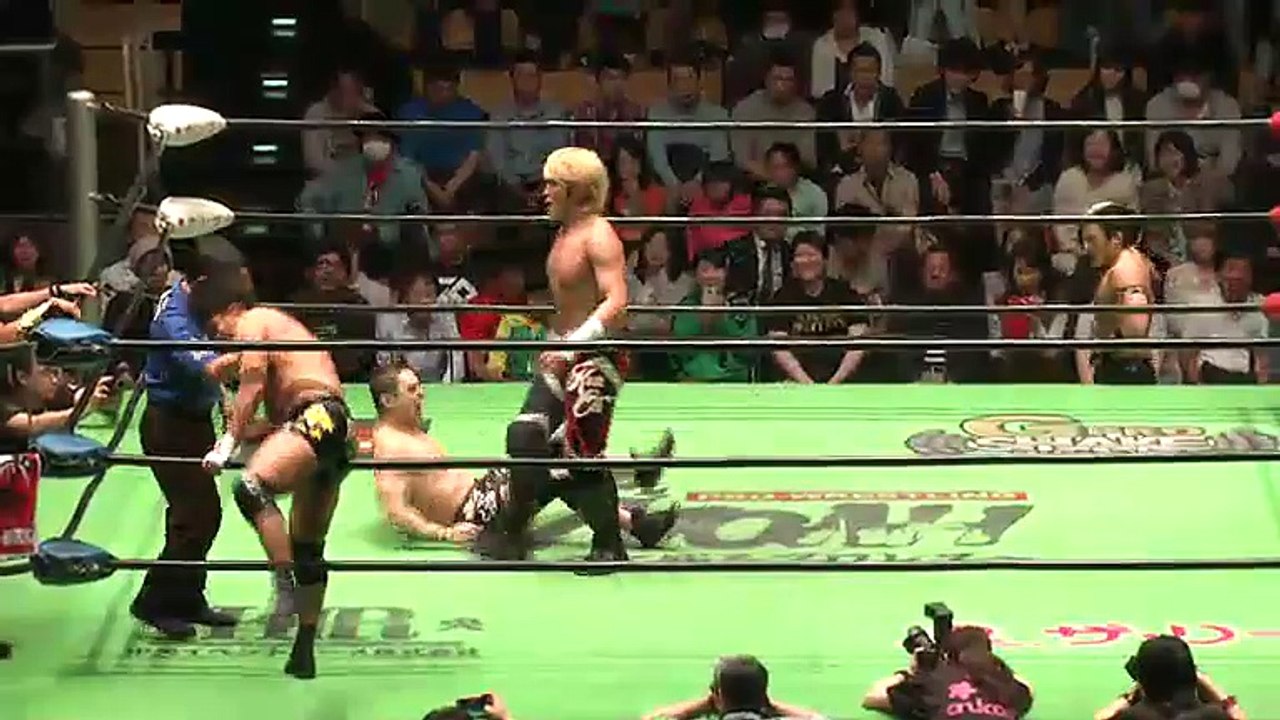 05.03.2016 Hajime Ohara, Kenou & Momo No Seishun Tag vs. Suzuki-gun Jrs. (NOAH)