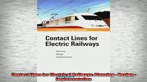 Free Full PDF Downlaod  Contact Lines for Electrical Railways Planning  Design  Implementation Full Free