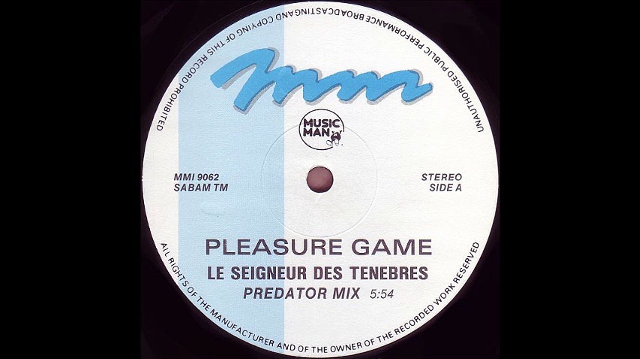 Pleasure Game - Le Seigneur Des Ténèbres (Predator Mix) (A)