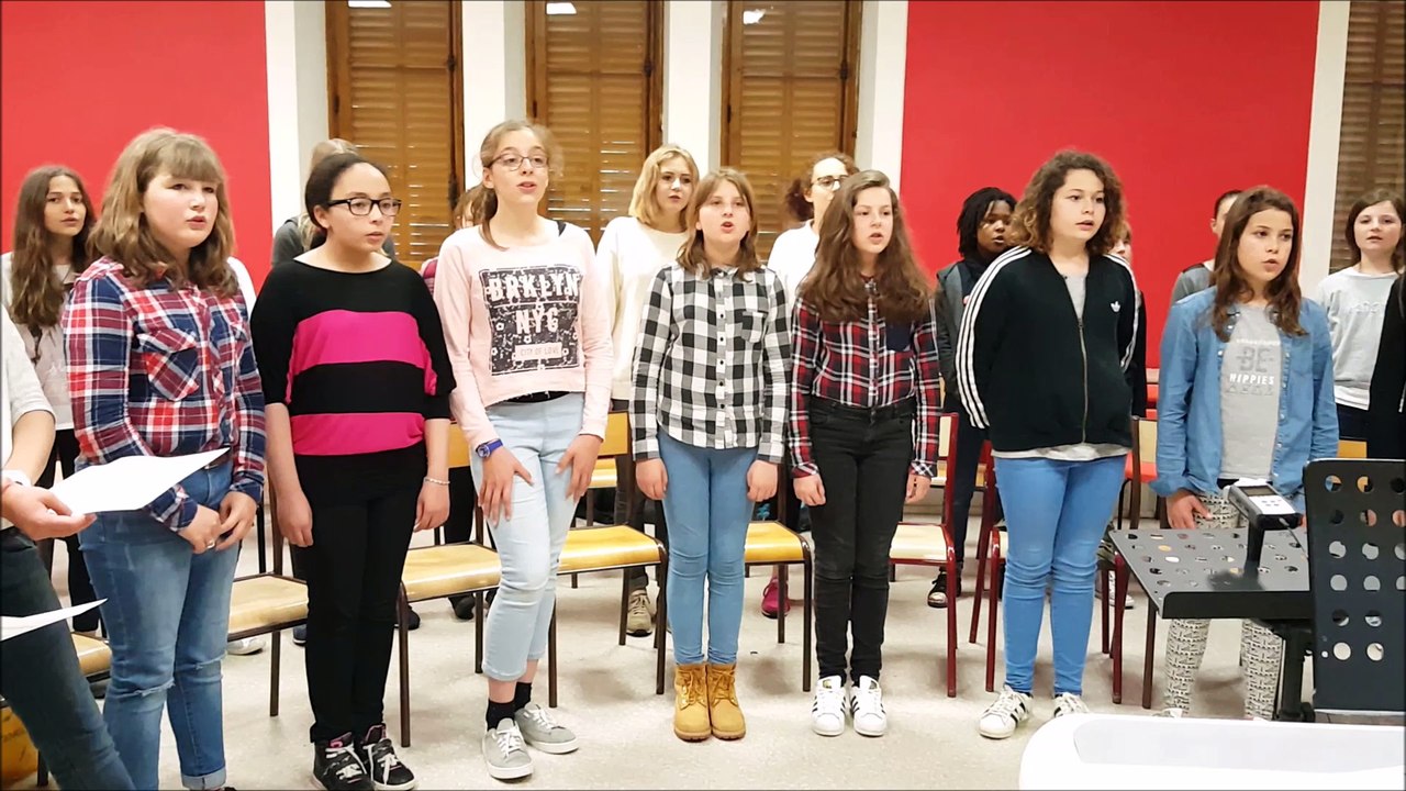 [Ecole en choeur] Académie de Grenoble - Collège Les Tilleuls à Annecy