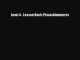 [Download PDF] Level 4 - Lesson Book: Piano Adventures Ebook Free